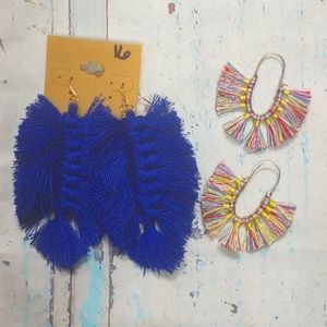 Fringe earring bundle